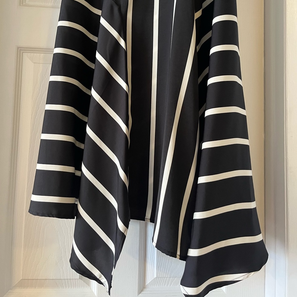 Who What Wear Black & White Skirt